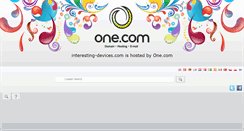 Desktop Screenshot of interesting-devices.com